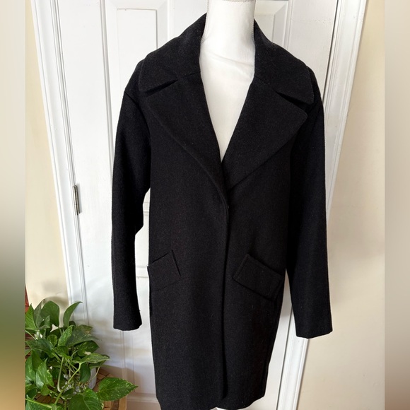 MARC NEW YORK WENDY WOOL MELTON PEACOAT - Picture 4 of 16